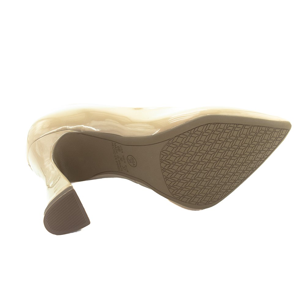 Scarpin Feminino Mariotta 19472.01 - Nude Bege 4