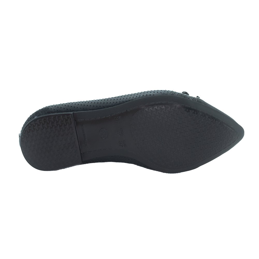 Sapatilha Feminina Sua Cia 8302.15837 - Preto Preto 4
