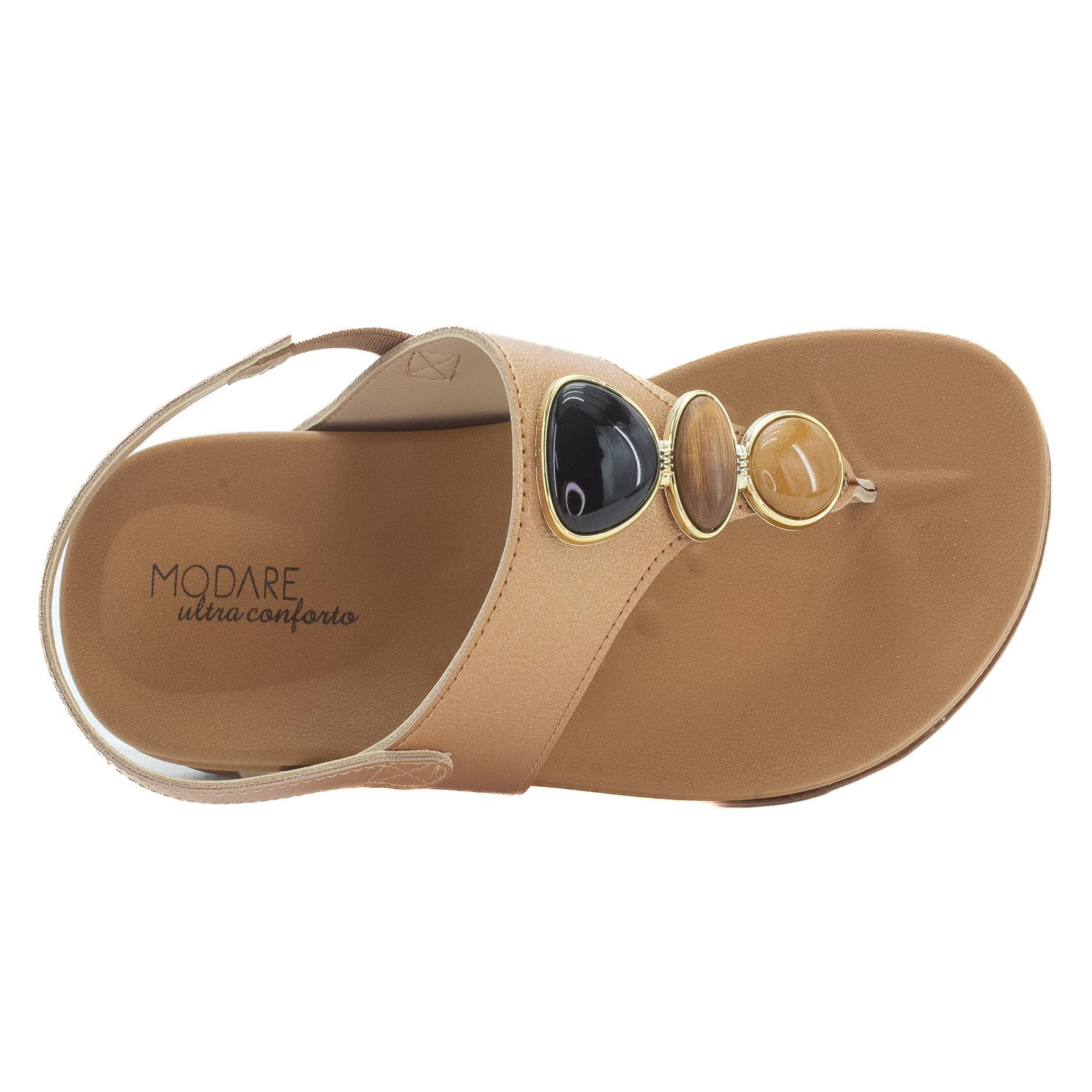 Sandália Feminina Modare 7207.102 - Bronze Marrom 5