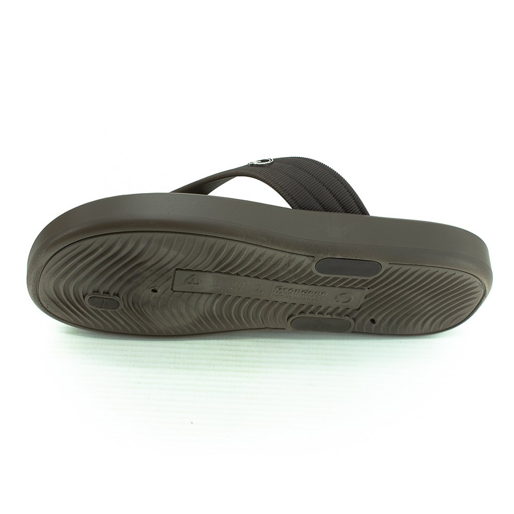 Chinelo Masculino Cartago Montreal - Marrom Marrom 3