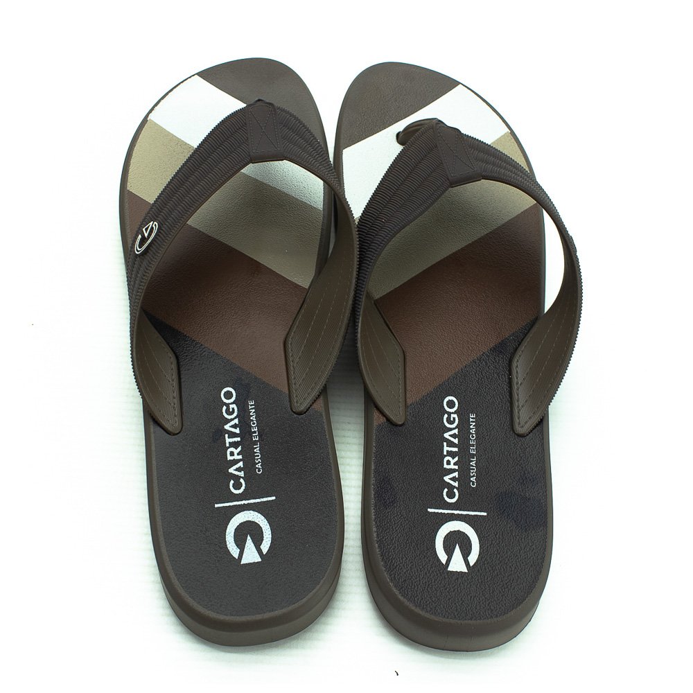 Chinelo Masculino Cartago Montreal - Marrom Marrom 4