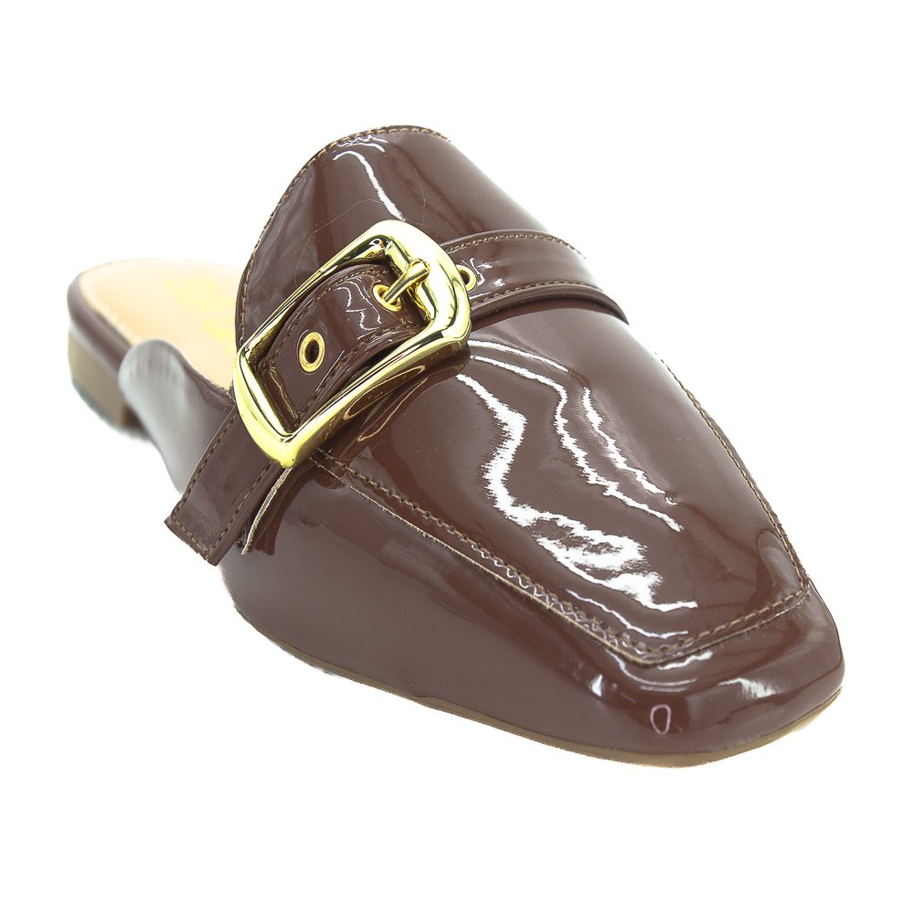 Mule Feminino Sua Cia 8214.15905 - Marrom Marrom 2