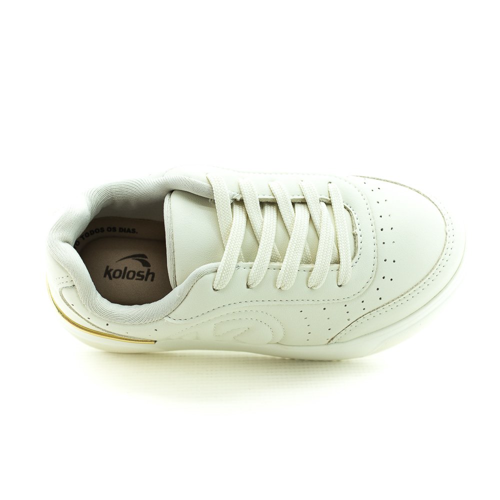 Tênis Feminino Kolosh C3547 - Bege Bege 5