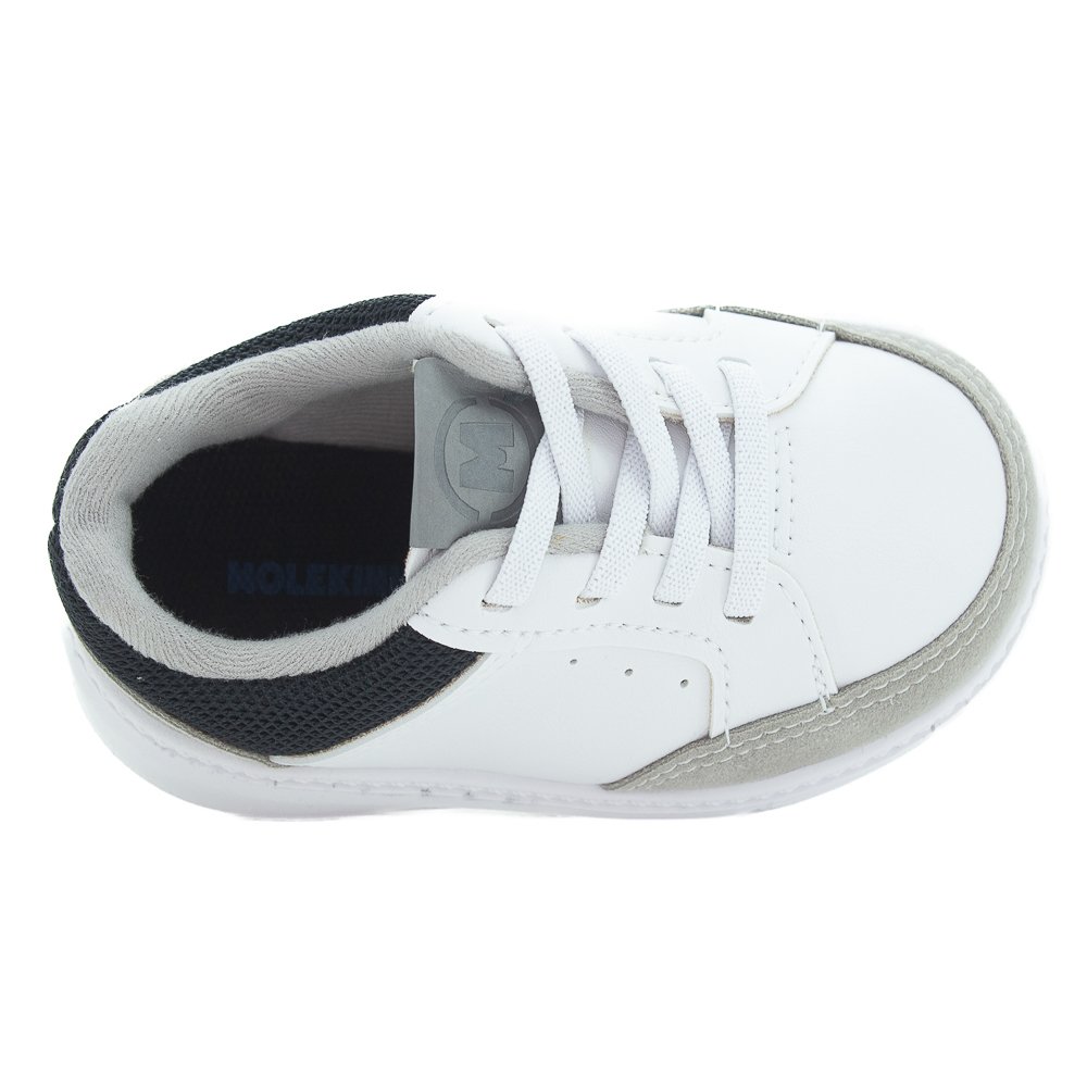 Tênis Infantil Menino Molekinho 2631.117 - Branco Branco 5