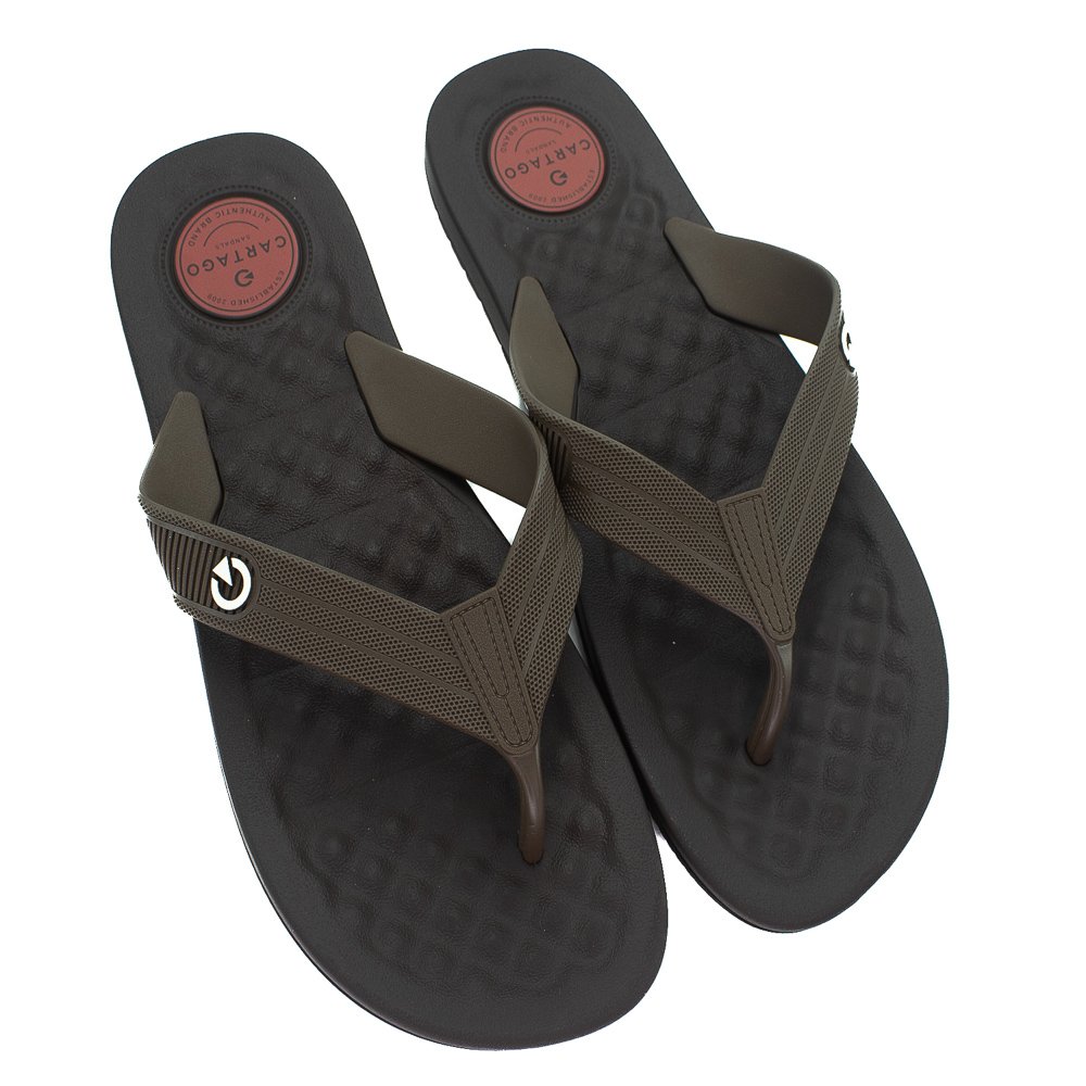 Chinelo Masculino Cartago Arizona Light - Marrom