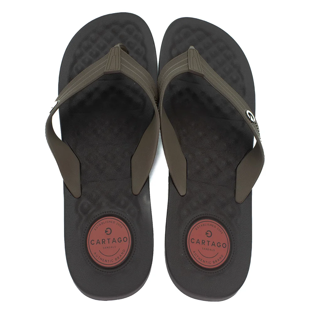 Chinelo Masculino Cartago Arizona Light - Marrom Marrom 3