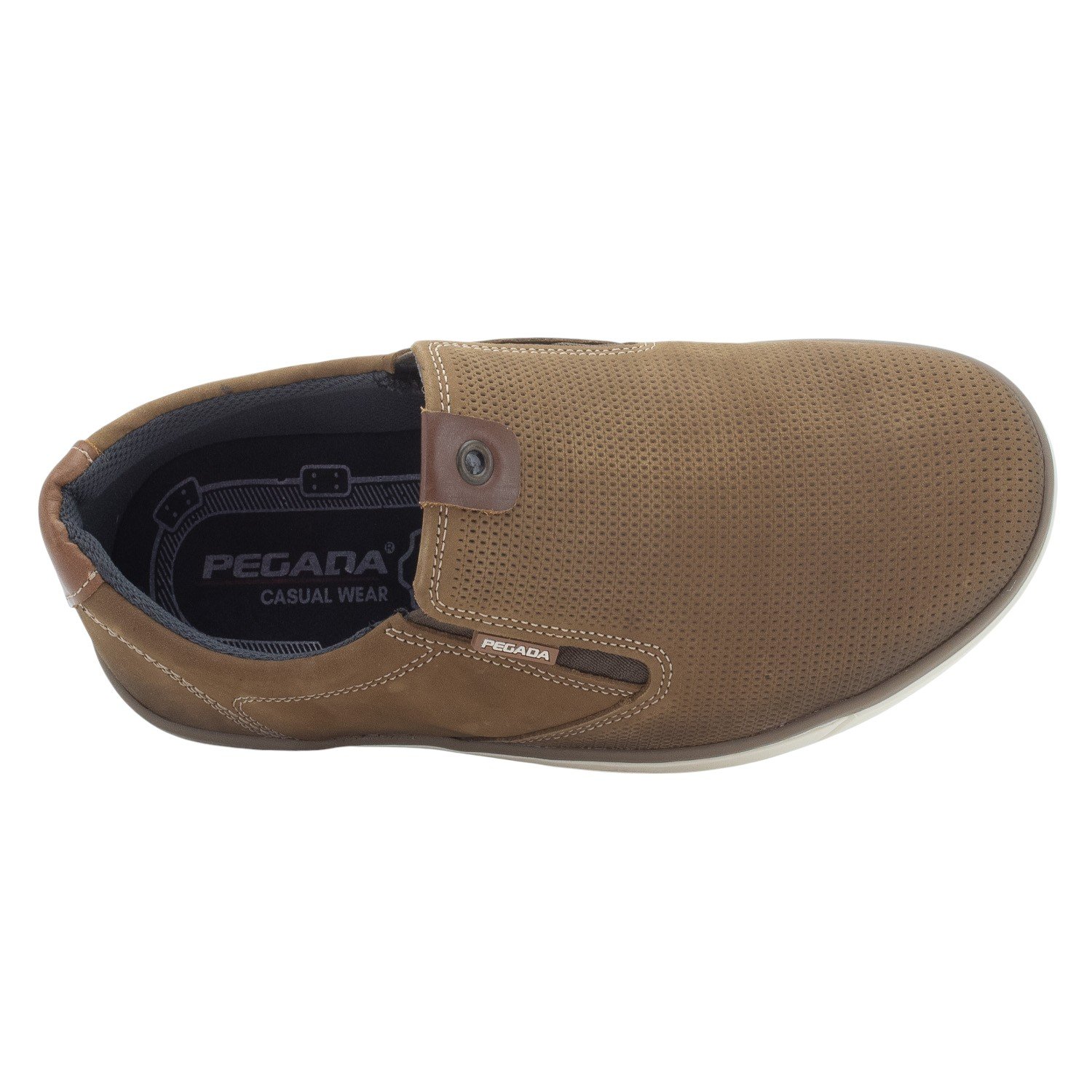 Sapatênis Masculino Pegada 119311-05 - Marrom Marrom 5