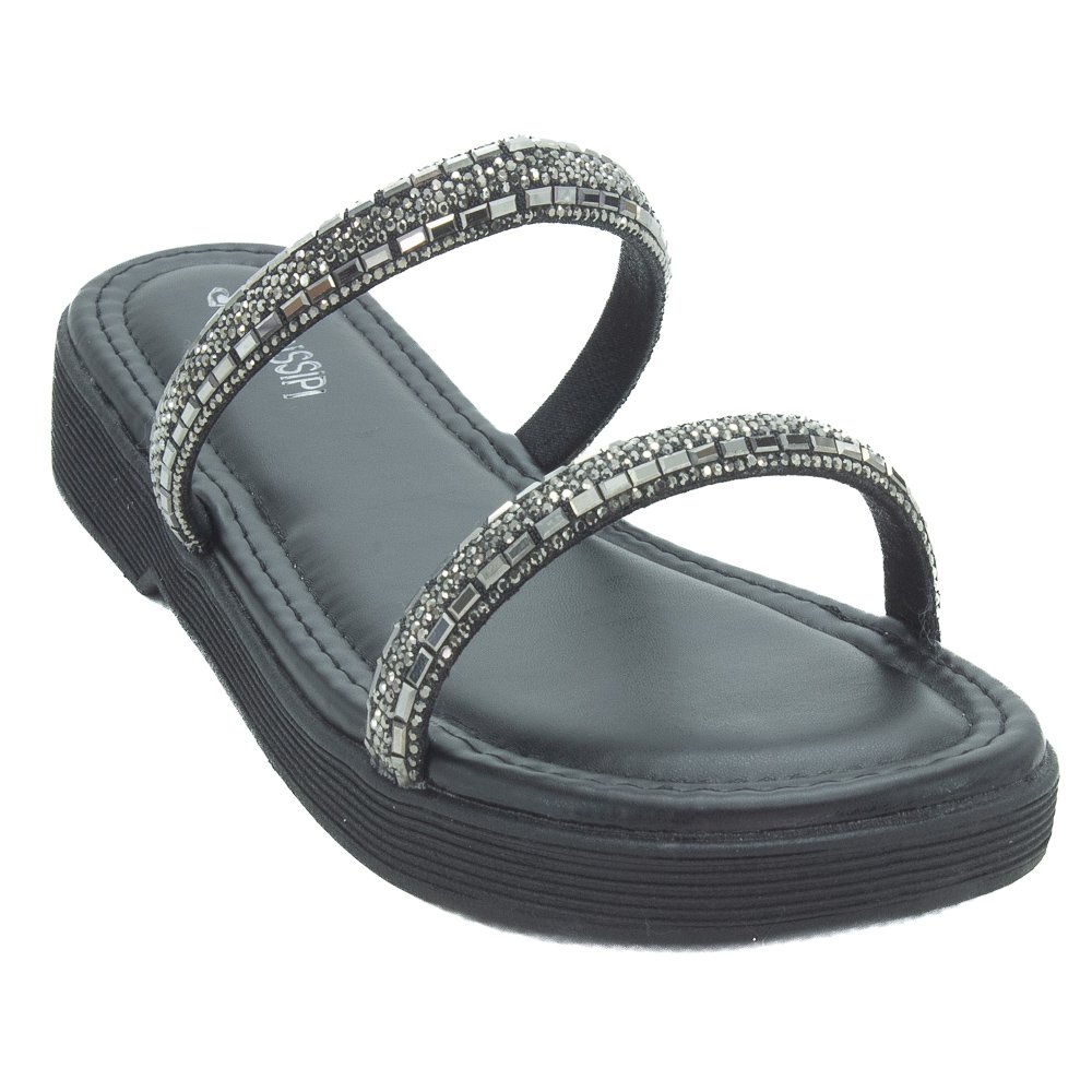 Papete Feminina Mississipi MC465 - Preto Preto 2