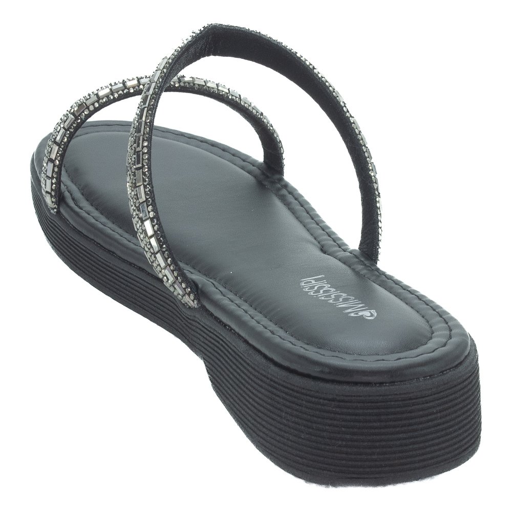Papete Feminina Mississipi MC465 - Preto Preto 3