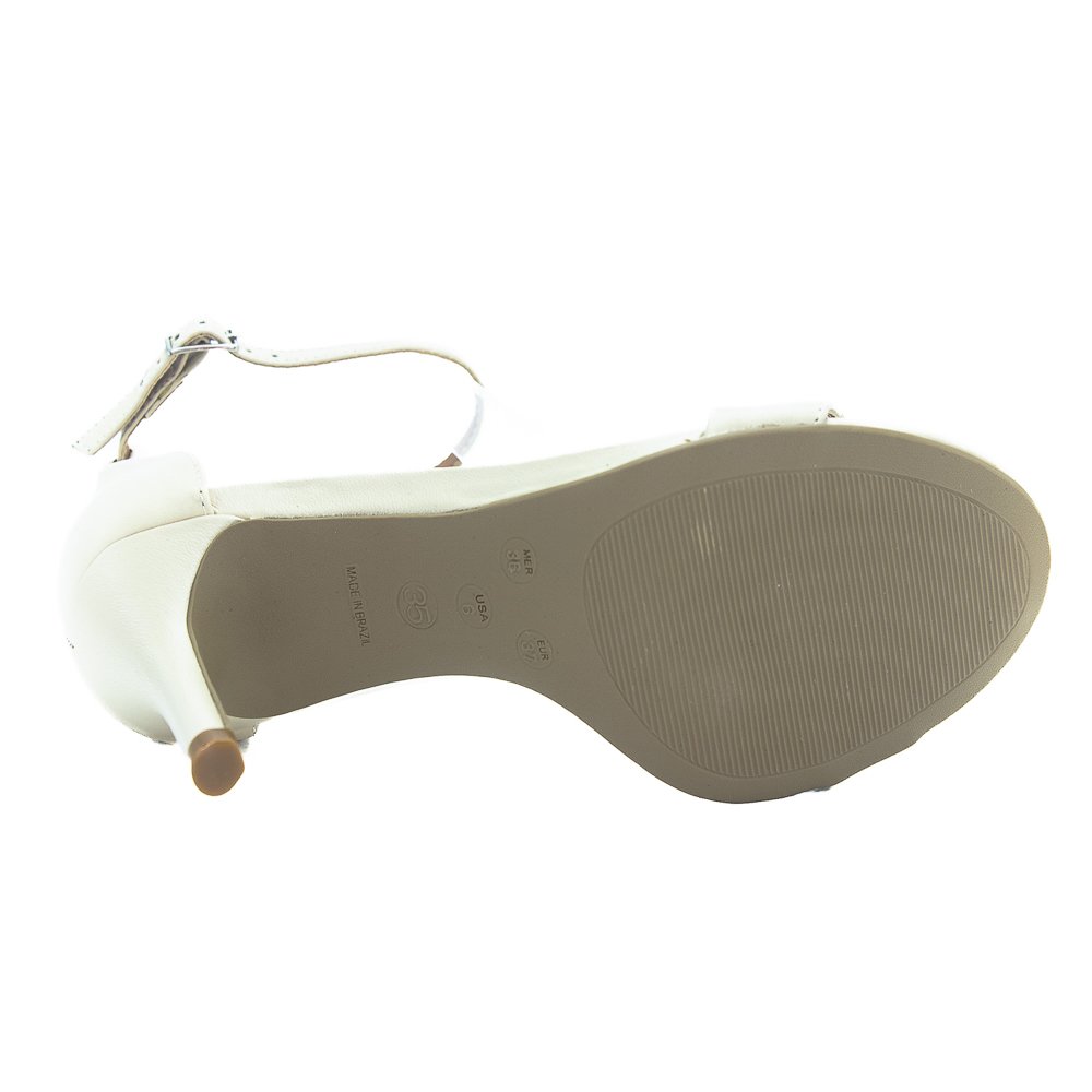 Sandàlia Feminina Lia Line 2319.71677 - Off White Branco 4