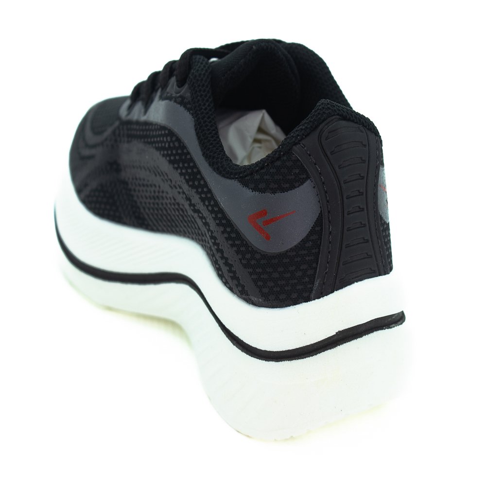 Tênis Infantil Menino Box 200 Bk2006 - Preto Preto/Vermelho 3