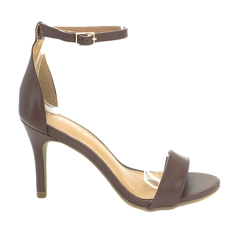 Sandália Feminina Lia Line 2319.71677 - Marrom