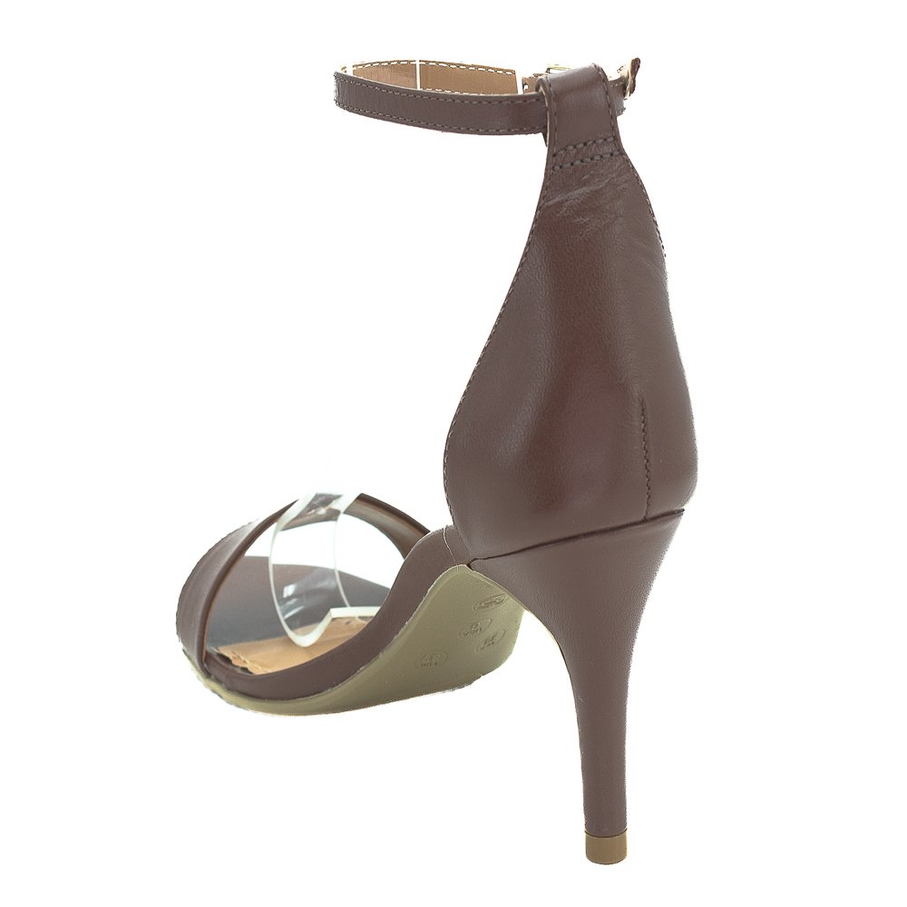 Sandália Feminina Lia Line 2319.71677 - Marrom Marrom 3