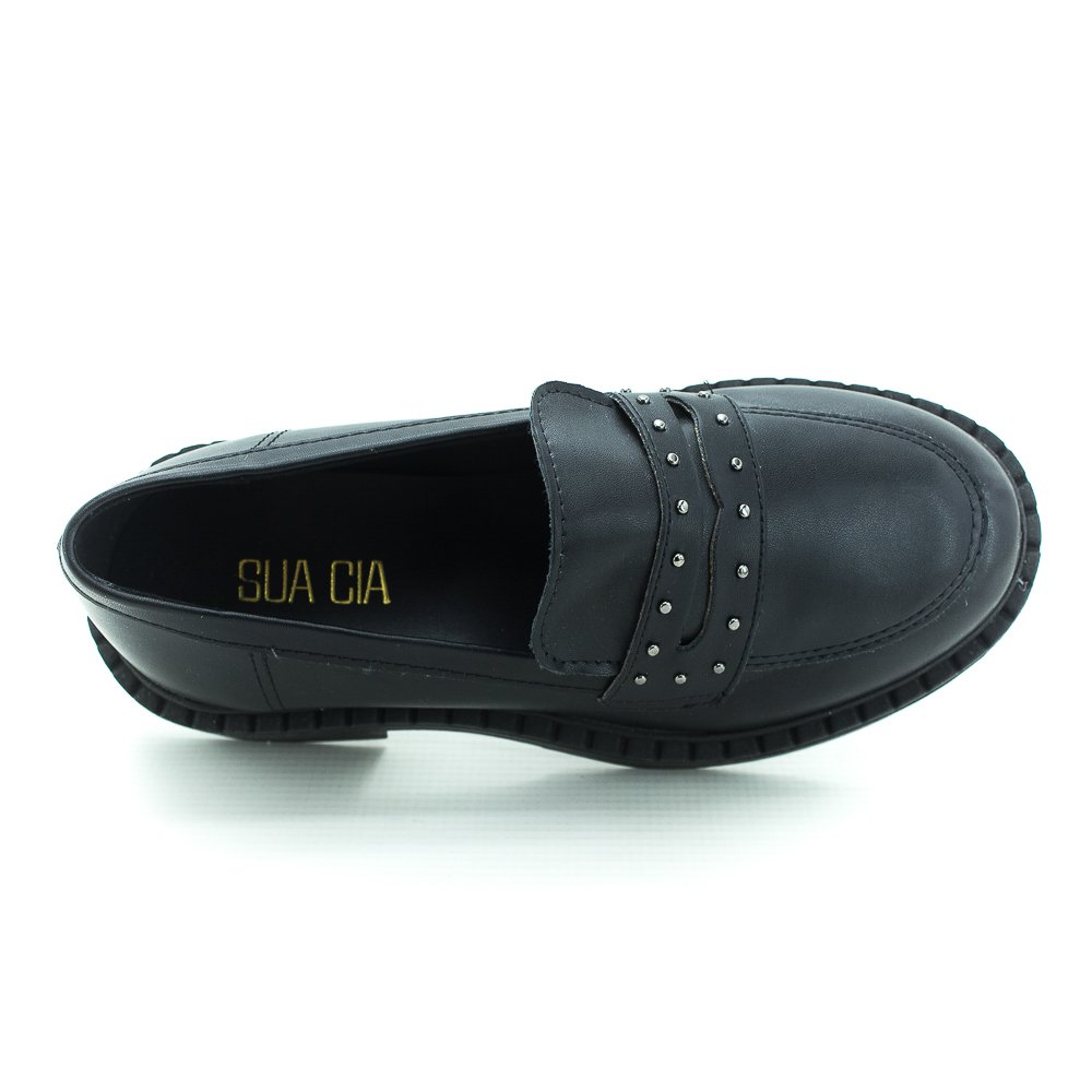Mocassim Feminino Sua Cia 8308.15363 - Preto Preto 5