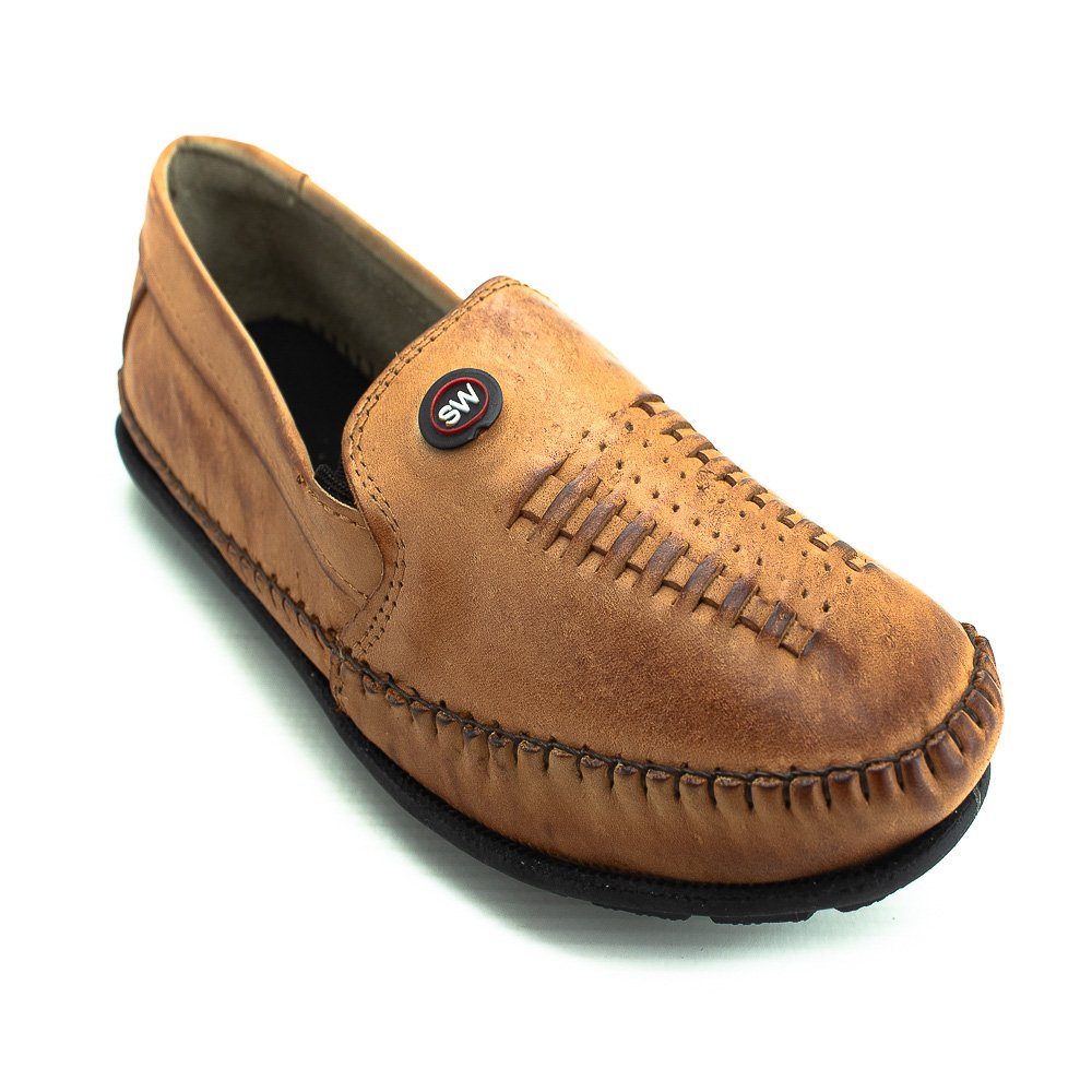 Mocassim Masculino Steff Way 1426-103 - Marrom Marrom 2