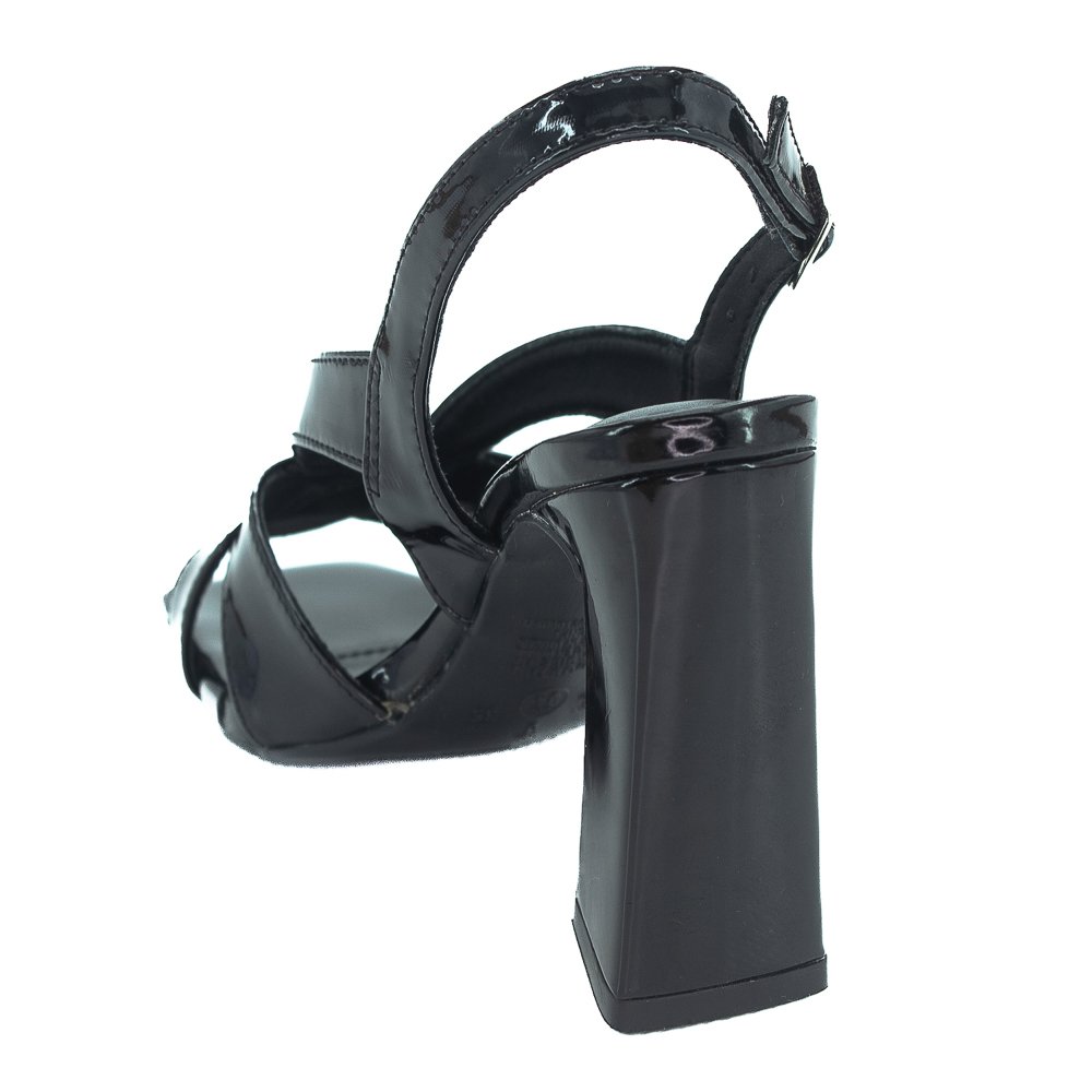 Sandália Feminina Via Marte 150-008-01 - Preto Preto 3