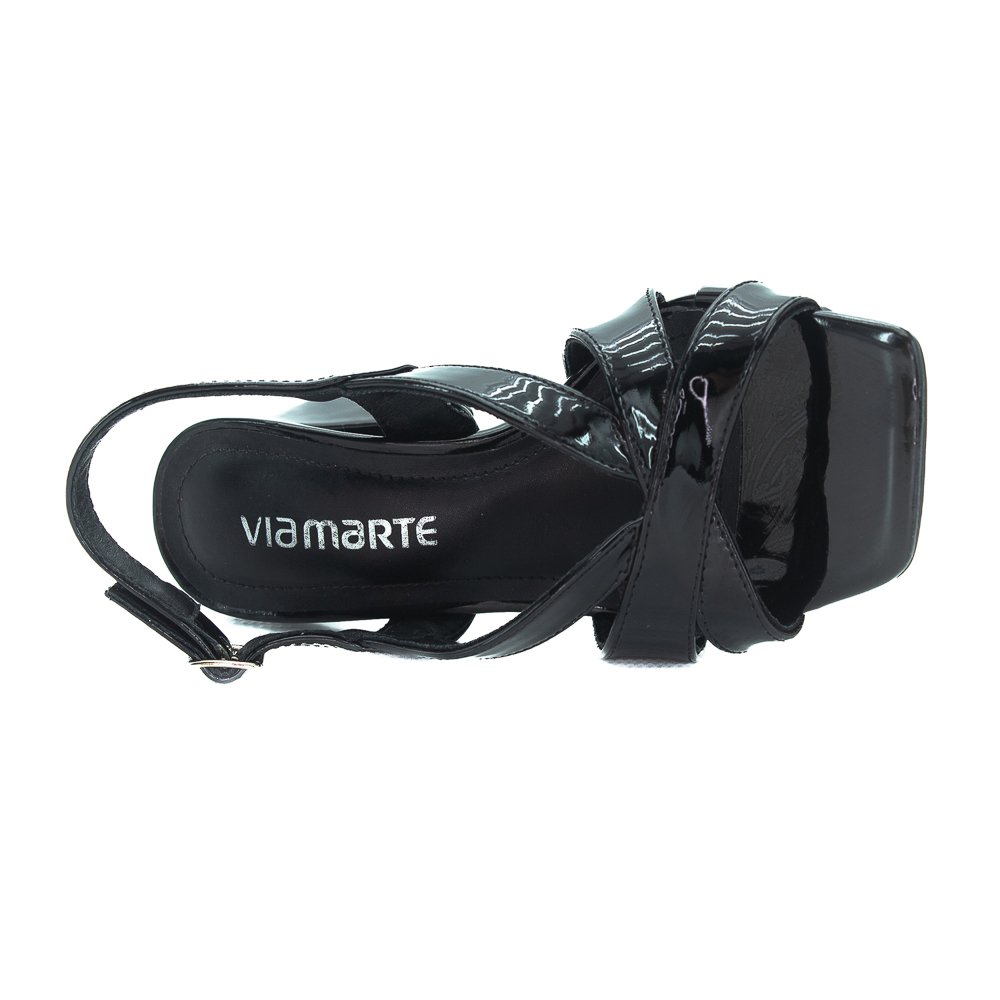 Sandália Feminina Via Marte 150-008-01 - Preto Preto 5