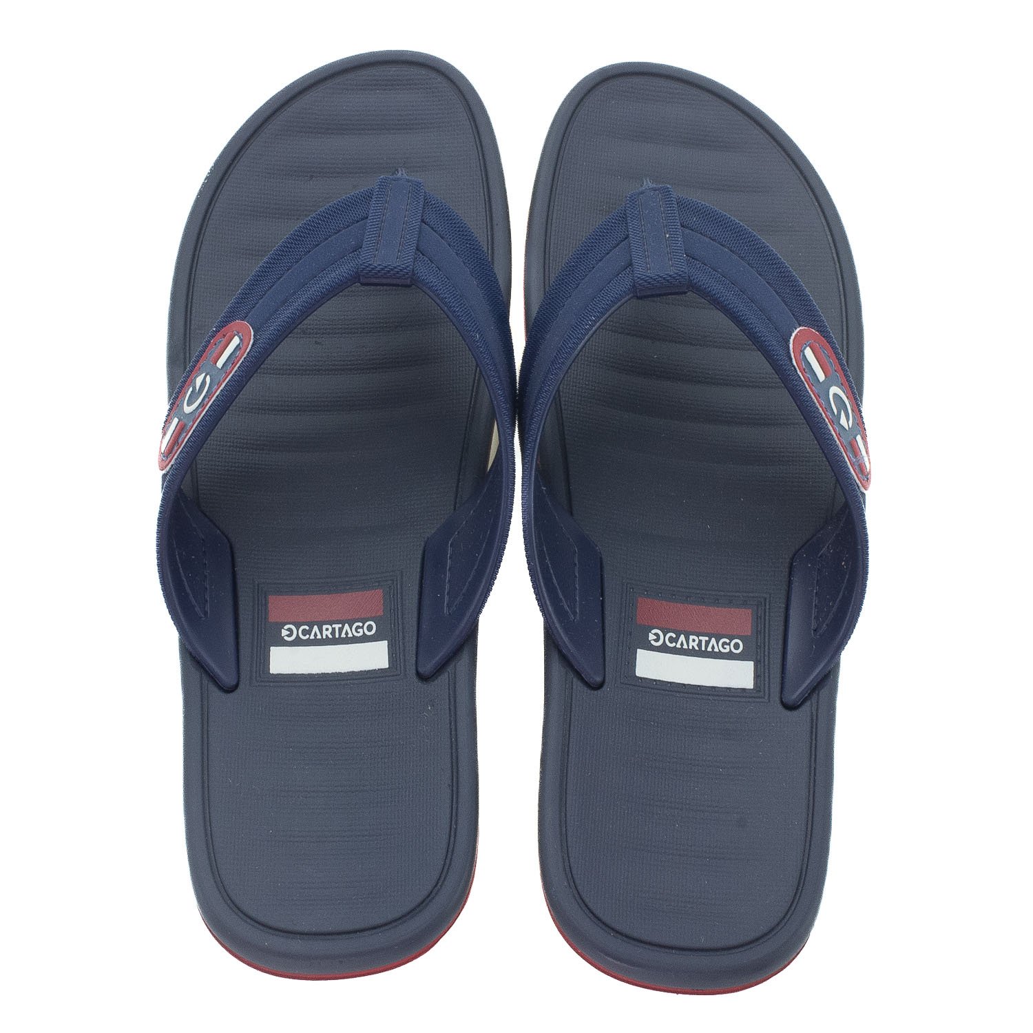 Chinelo Infantil Menino Cartago Paris II - Azul Azul 3