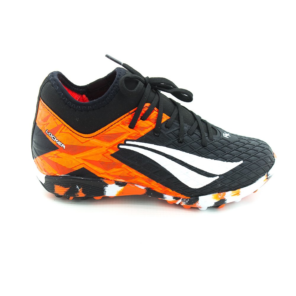 Chuteira Society Infantil Menino Penalty Rx Locker - Preto