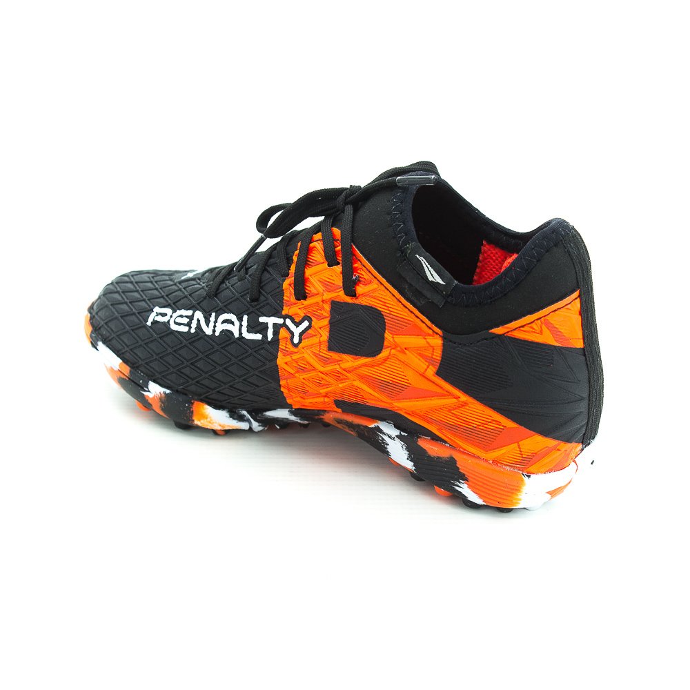 Chuteira Society Infantil Menino Penalty Rx Locker - Preto Preto 3