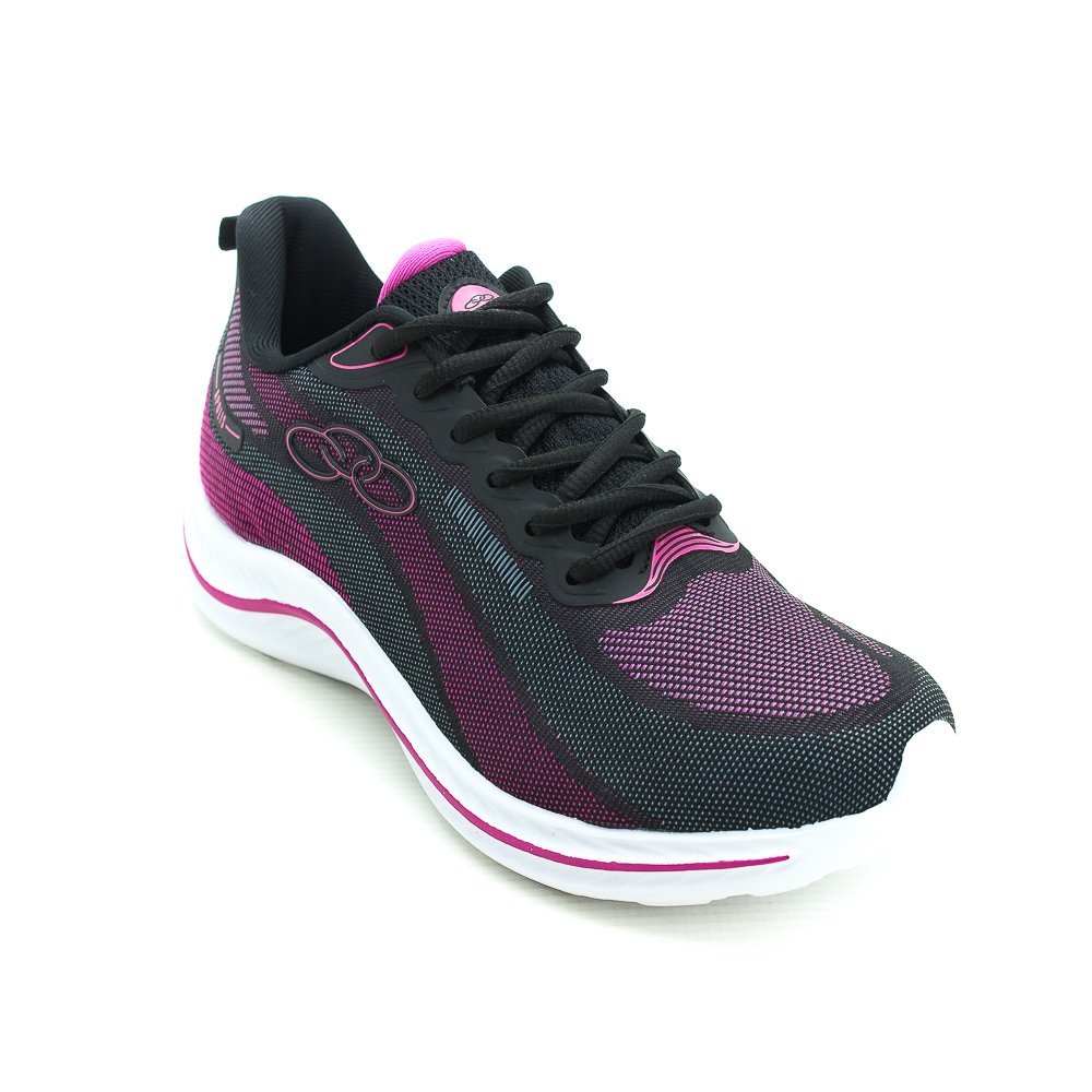 Tênis Feminino Olympikus Apolis - Preto Preto 2