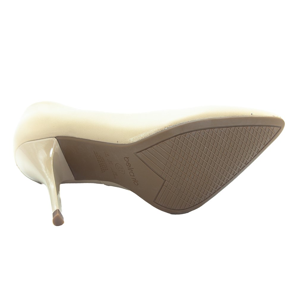 Scarpin Feminino Beira Rio 4122.1400 - Bege Bege 4