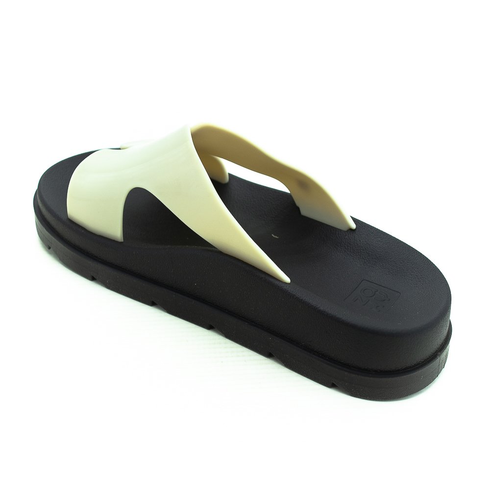 Chinelo Feminino Zaxy Daily Slide A - Off White Branco 3