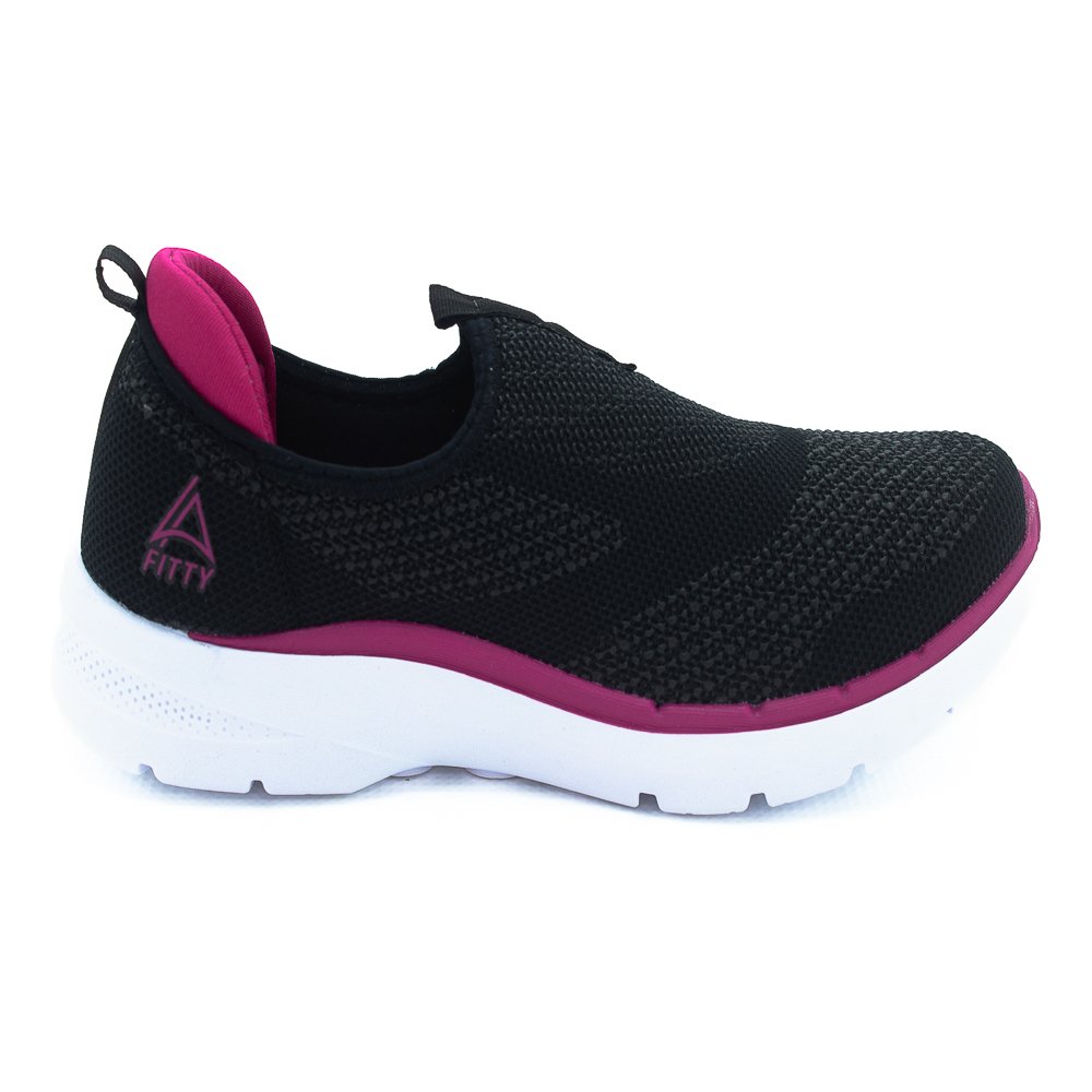 Tênis Feminino La Fitty 2039-Ly - Preto