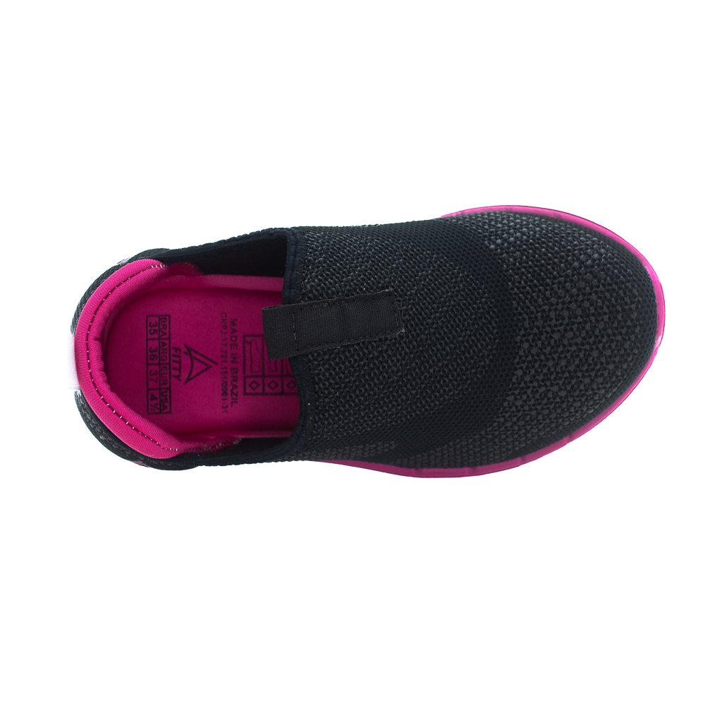 Tênis Feminino La Fitty 2039-Ly - Preto Preto 5