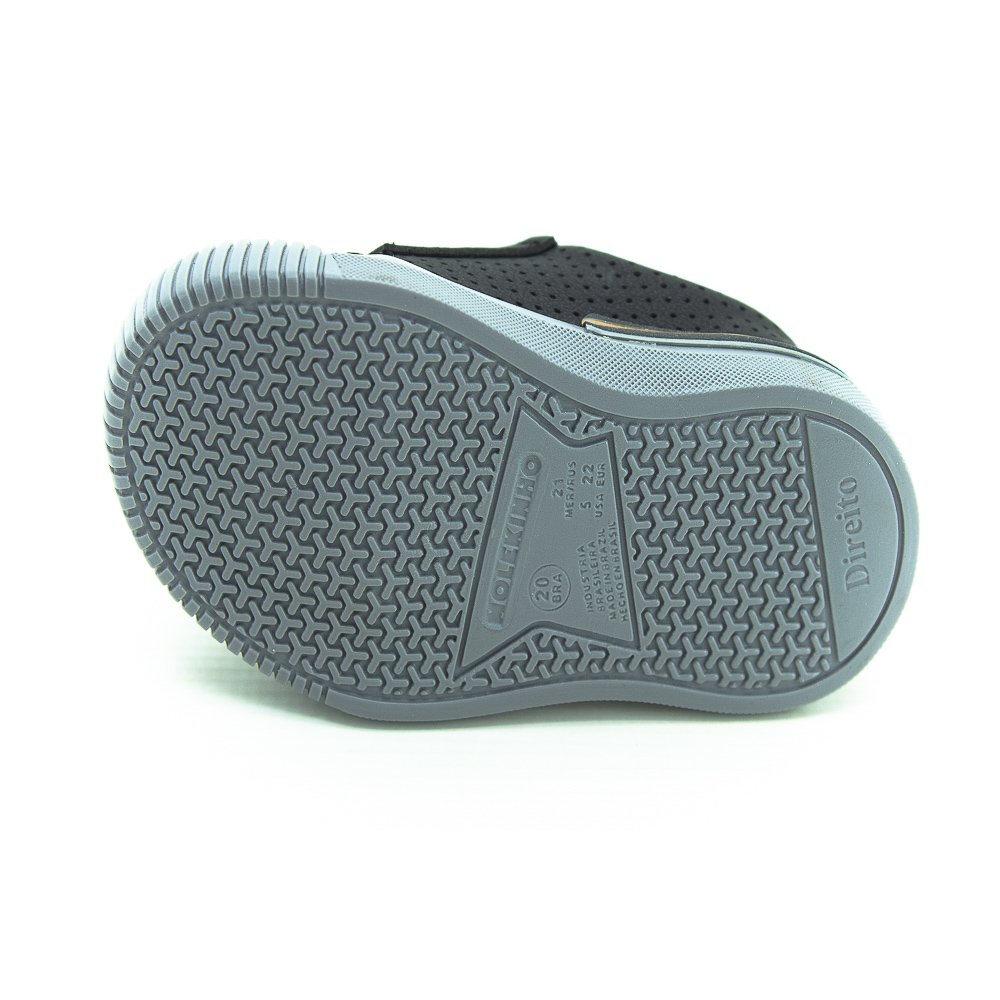 Tênis Infantil Menino Molekinho 2615.301 - Preto Preto 4