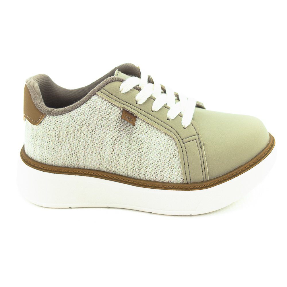 Tênis Infantil Menino Molekinho 2861.203 - Off White