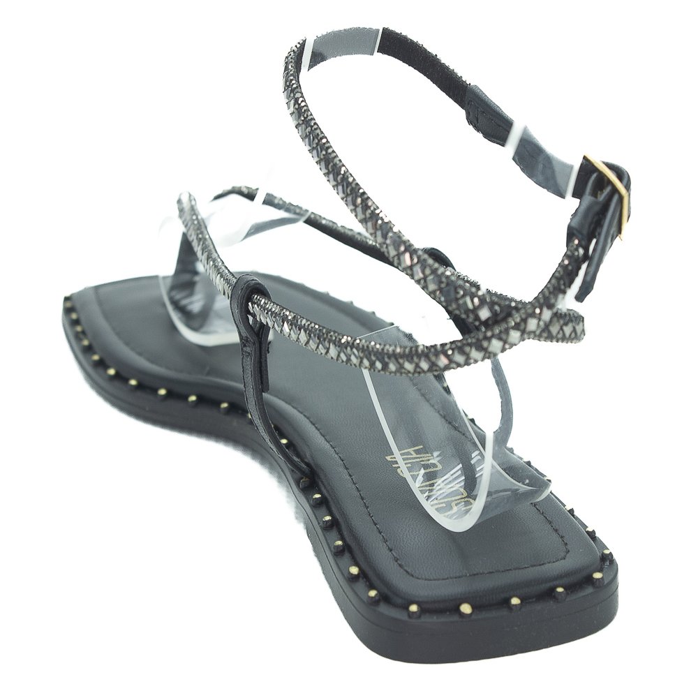 Sandália Feminina Sua Cia 8394.16121 - Preto Preto 3