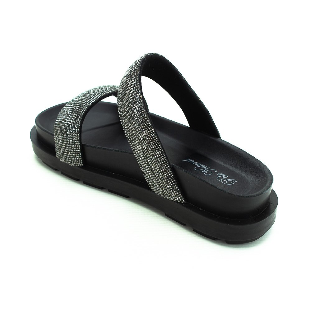 Papete Feminina Pele Natural 425-4 - Preto Preto 3