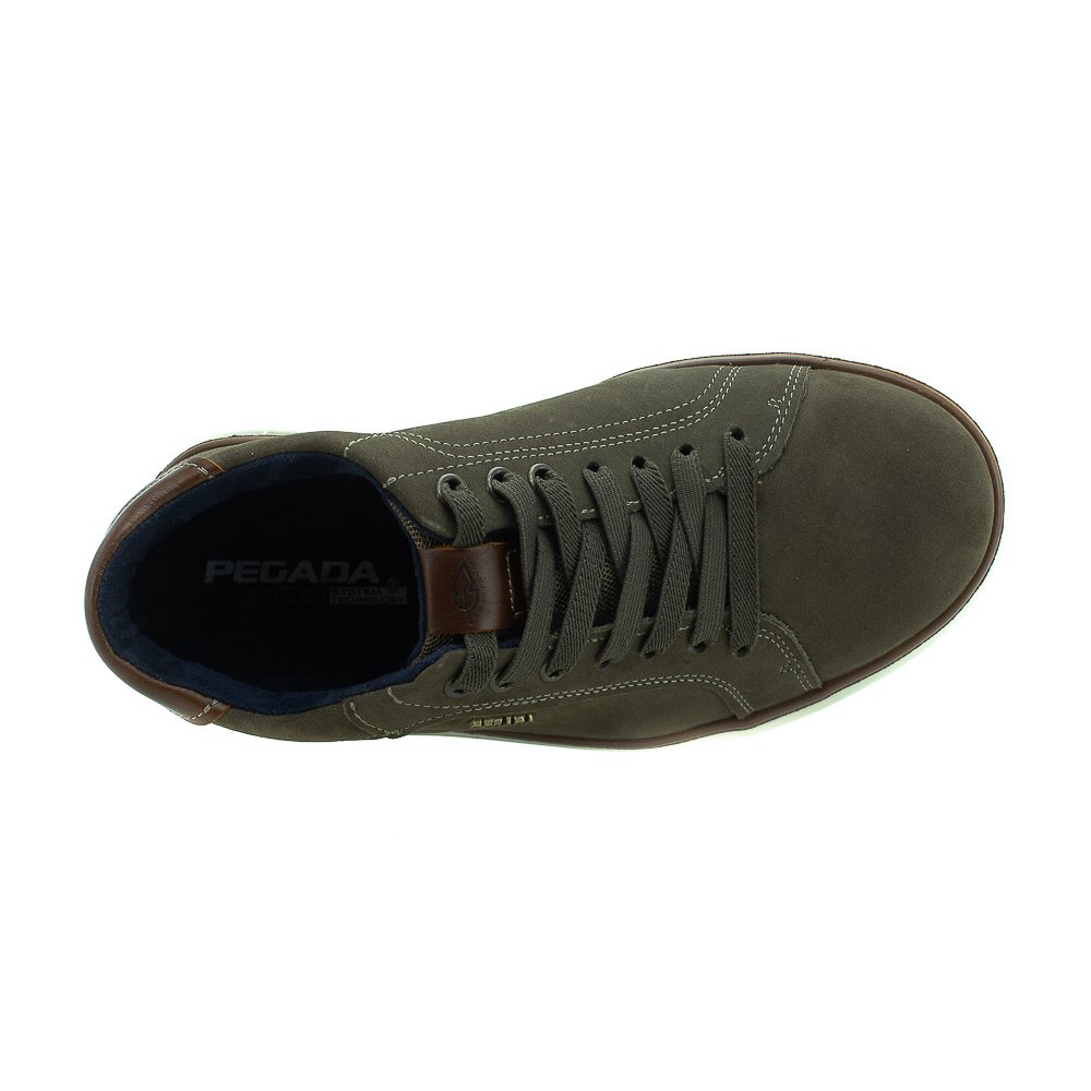Tênis Masculino Pegada 110931-10 - Marrom Marrom 5