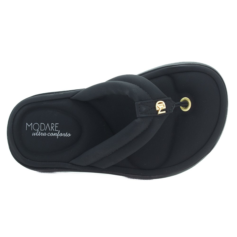 Chinelo Feminino Modare 7208.109 - Preto Preto 5