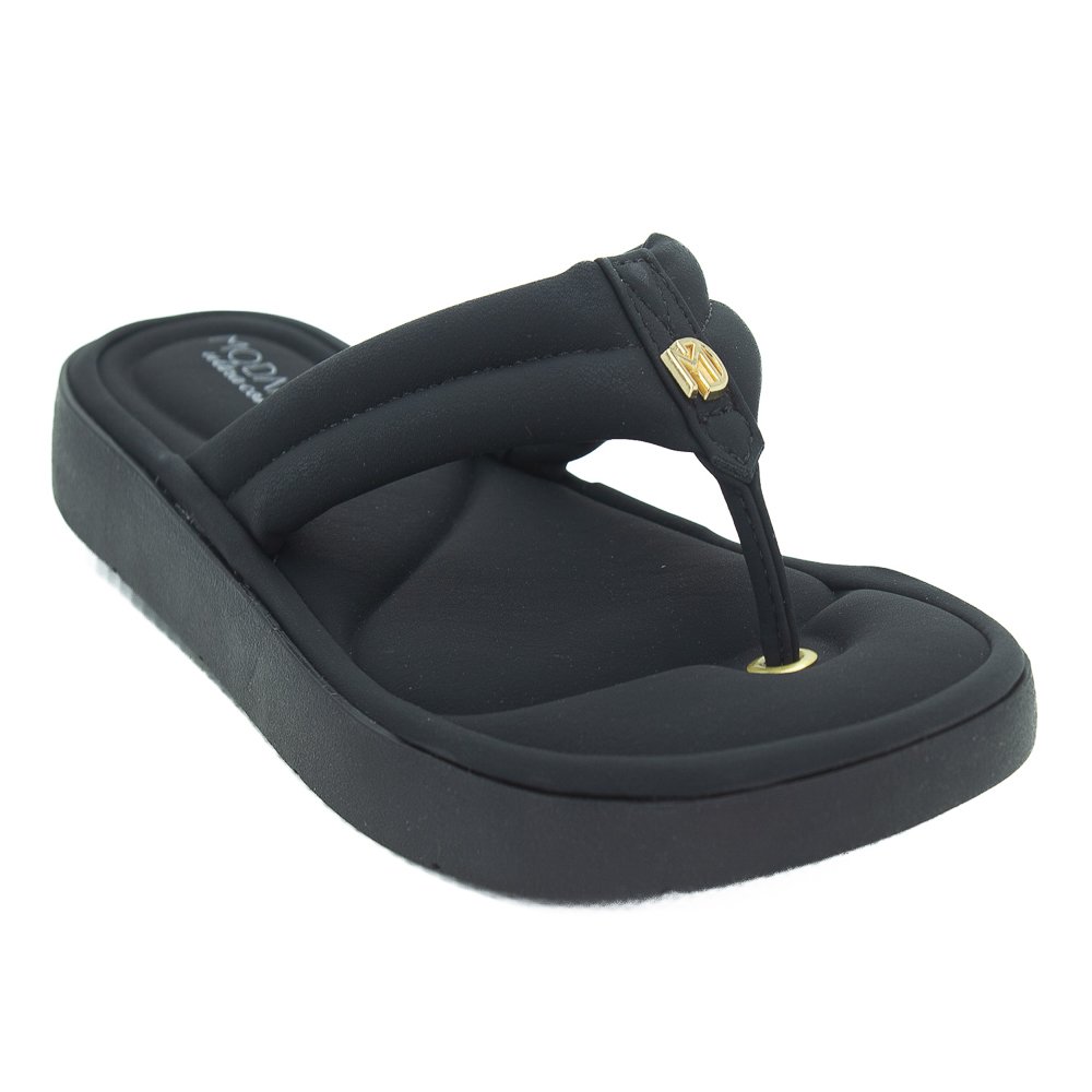 Chinelo Feminino Modare 7208.109 - Preto Preto 2