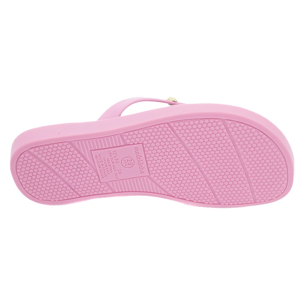 Chinelo Infantil Menina Molekinha 2372.200 - Rosa Rosa 4