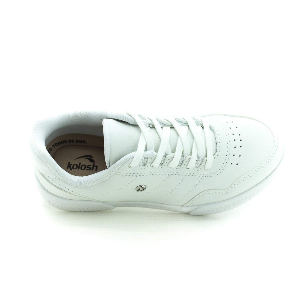 Tênis Feminino Kolosh C3011a - Branco Branco 5