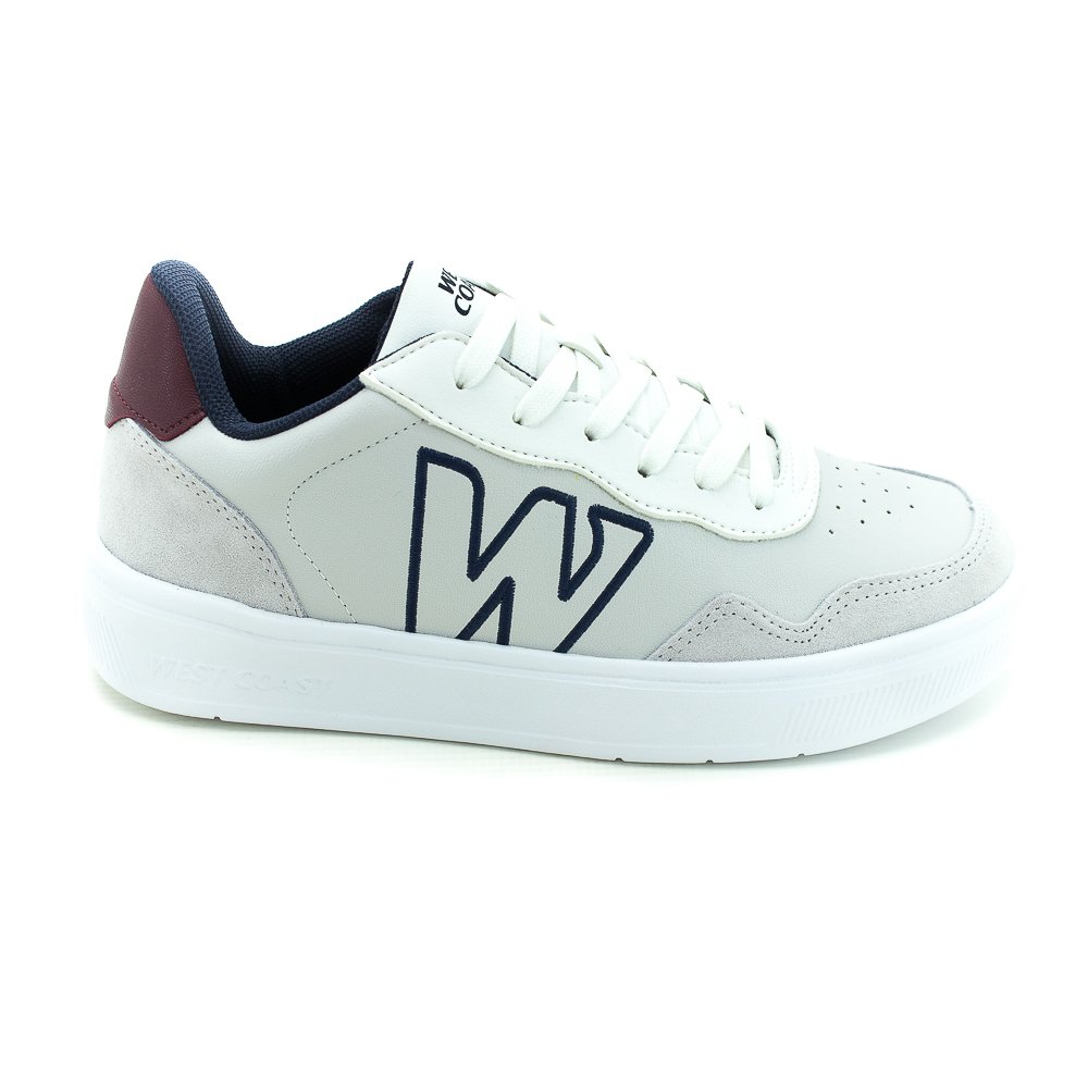 Tênis Masculino West Coast San Francisco - Off White