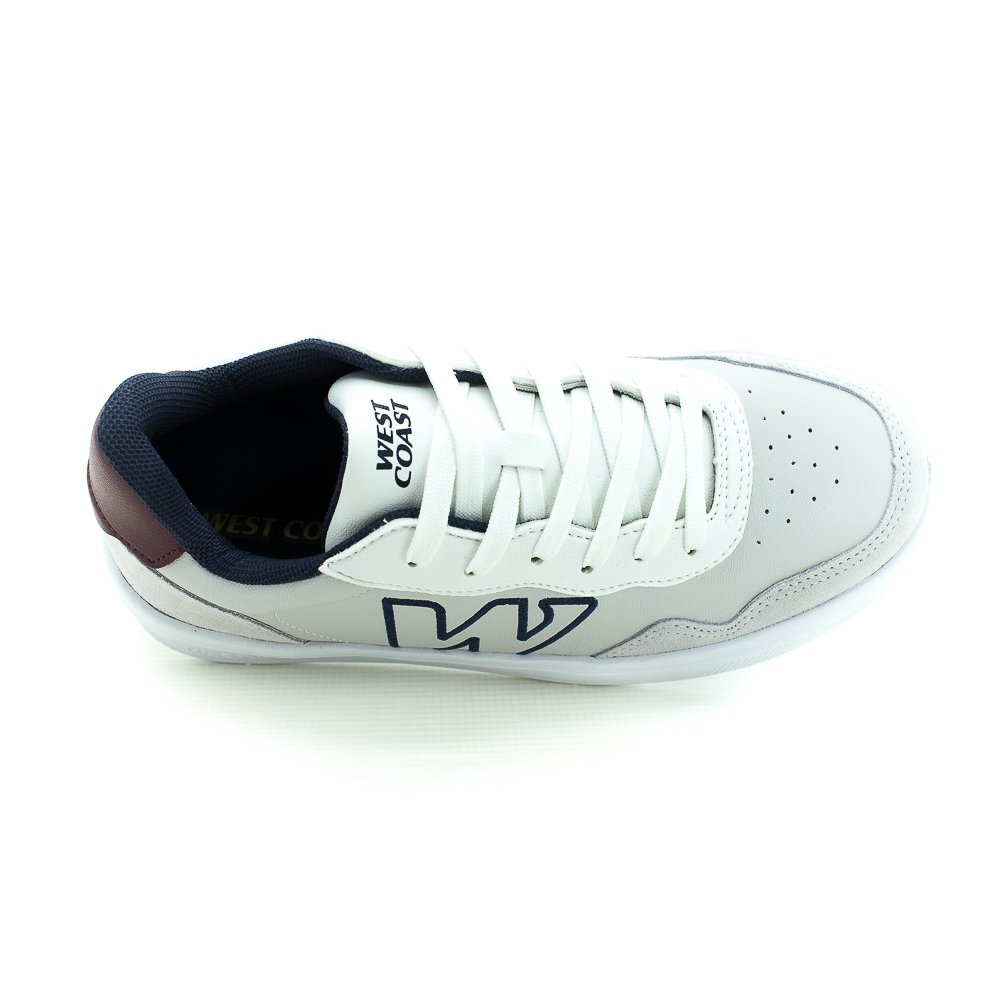 Tênis Masculino West Coast San Francisco - Off White Branco 5