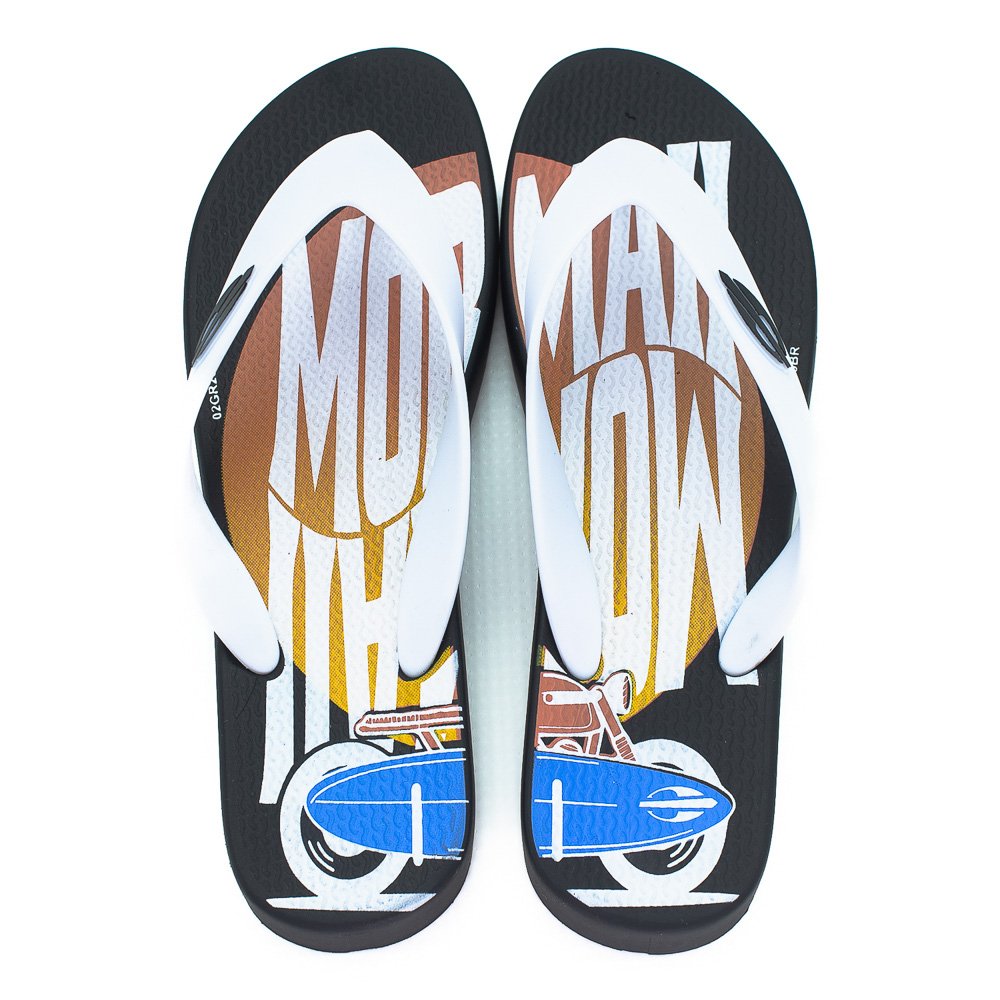 Chinelo Infantil Menino Mormaii Tropical - Preto Preto 3