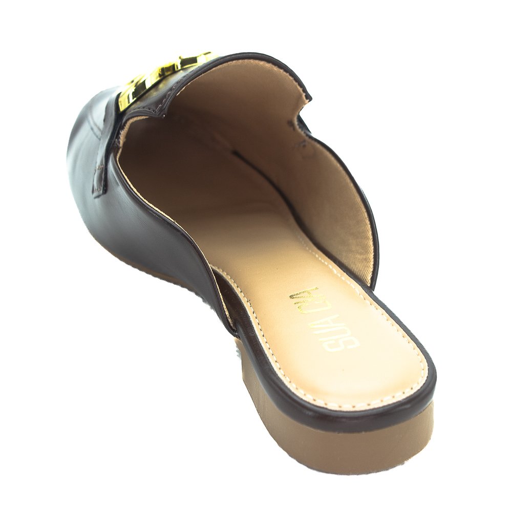 Mule Feminino Sua Cia 8352.16066 - Marrom Marrom 3