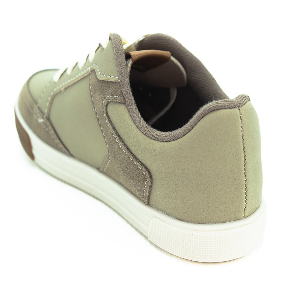 Tênis Infantil Menino Molekinho 2842.221 - Nude Bege 4