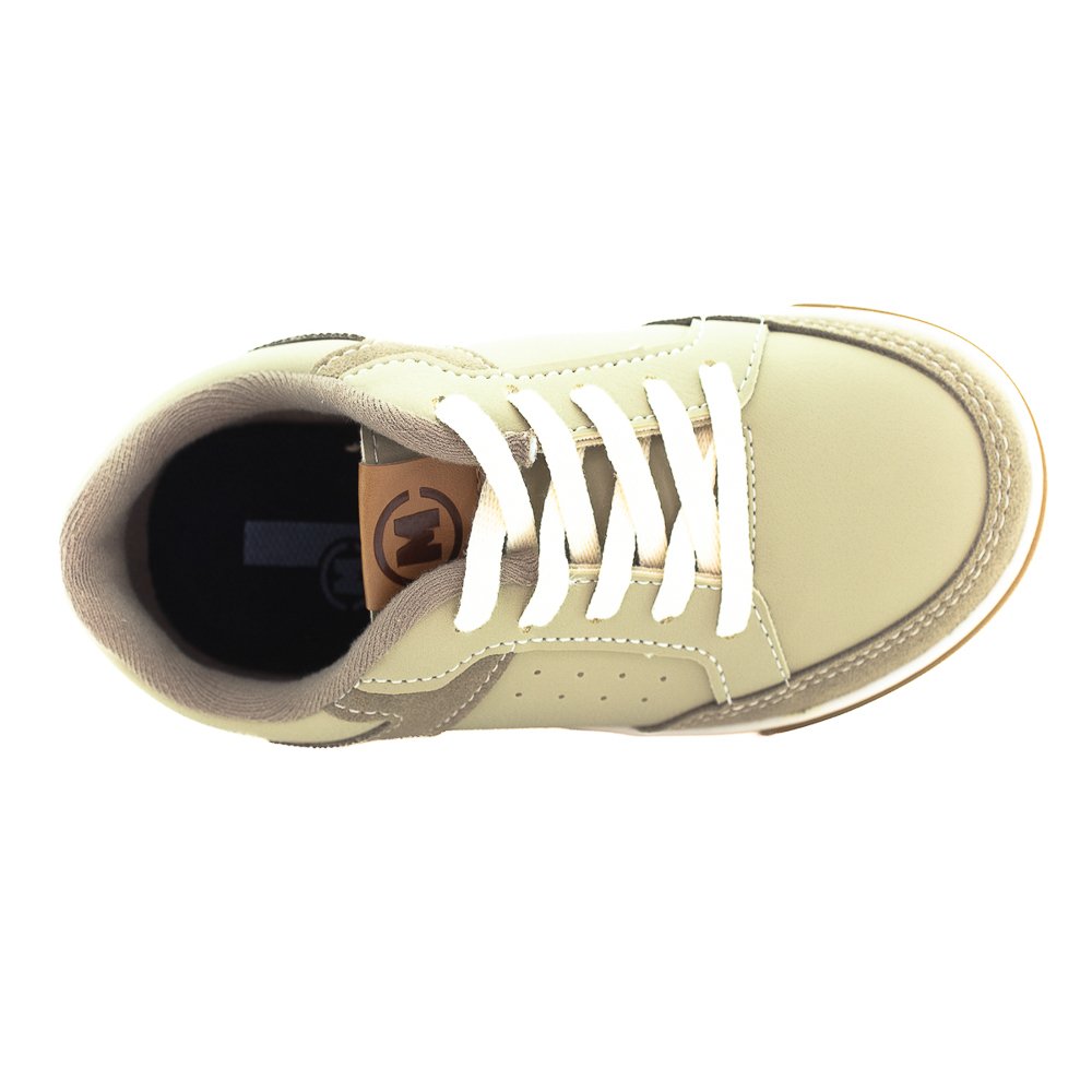 Tênis Infantil Menino Molekinho 2842.221 - Nude Bege 5
