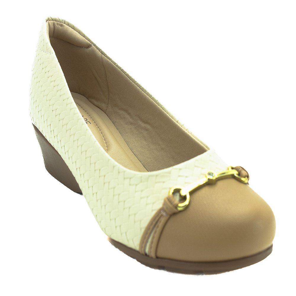 Sapato Feminino Modare 7014.293 - Creme Bege 2