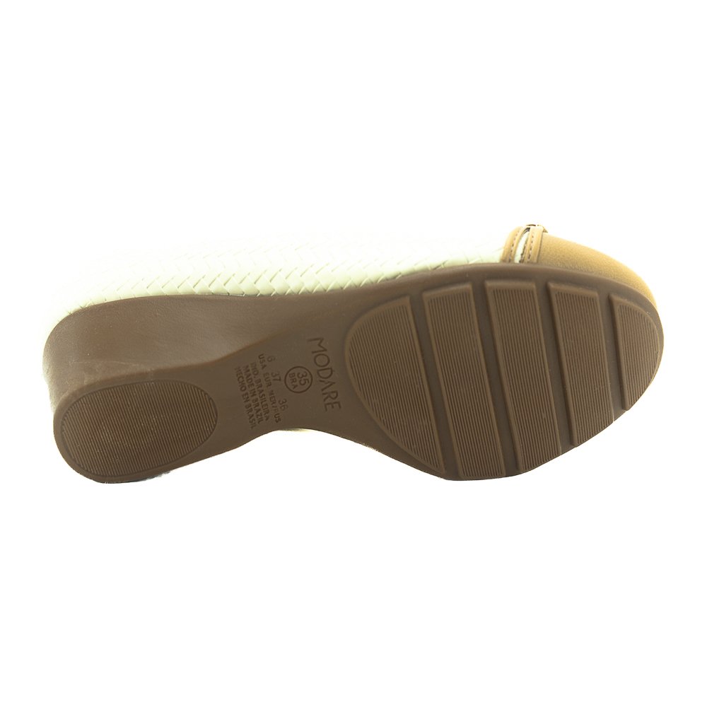 Sapato Feminino Modare 7014.293 - Creme Bege 4