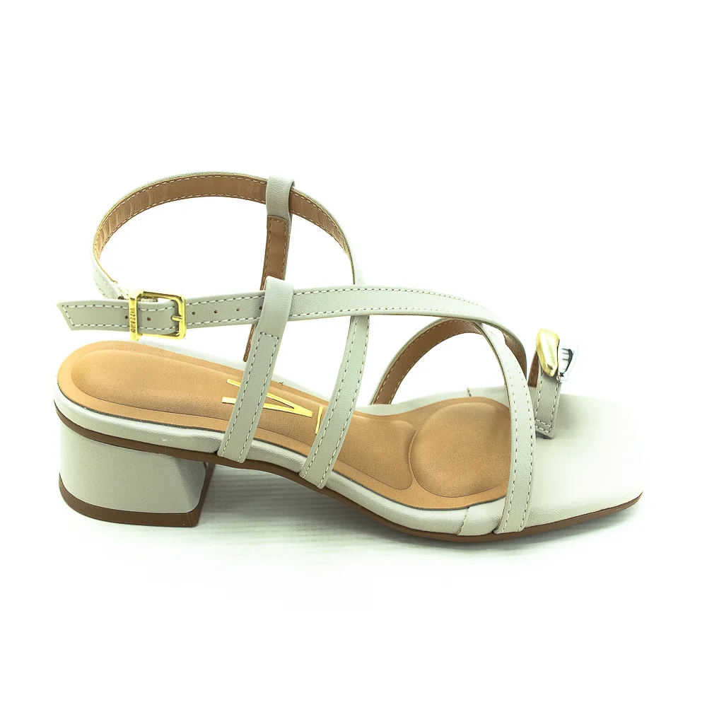 Sandália Feminina Vizzano 6454.123 - Cinza