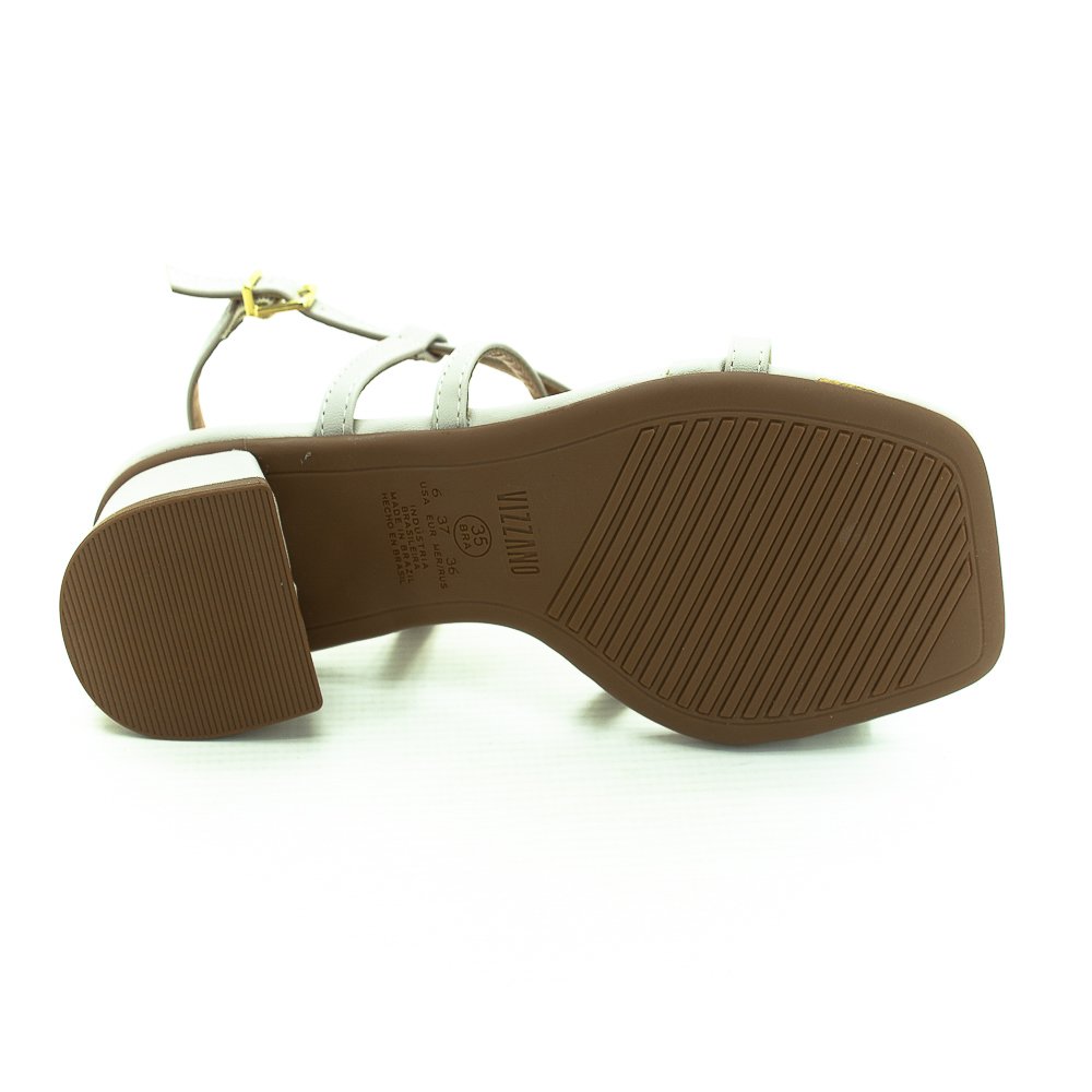 Sandália Feminina Vizzano 6454.123 - Cinza Cinza 4