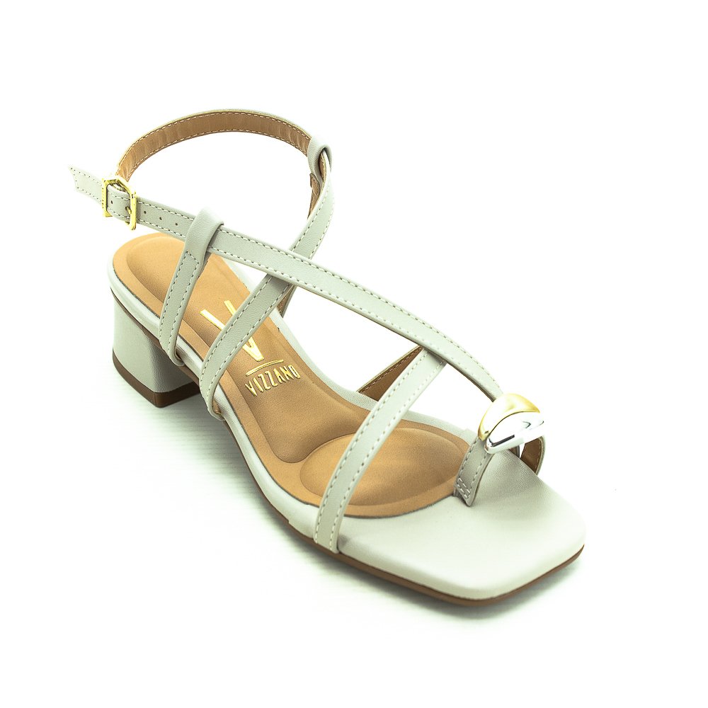 Sandália Feminina Vizzano 6454.123 - Cinza Cinza 2