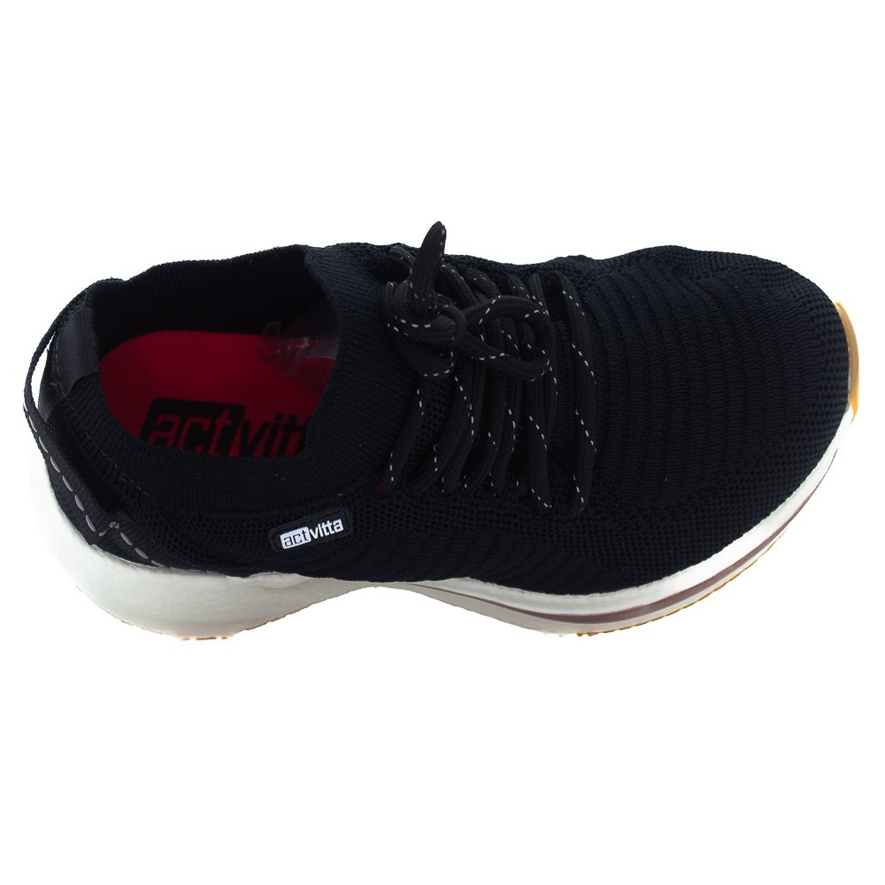 Tênis Feminino Actvitta 4839.205 - Preto Preto 5